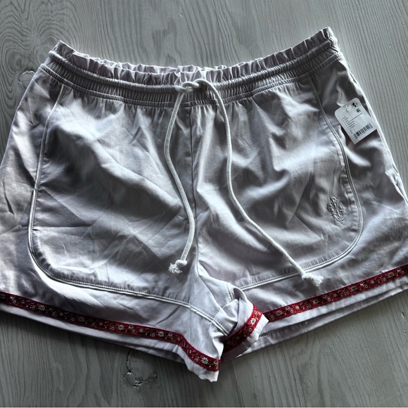 Free People On Set Shorts In Rose Wash Size Large - Picture 2 of 4